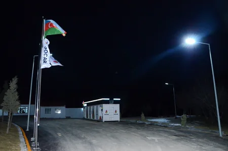 В Лачыне введена в эксплуатацию АЗС под брендом SOCAR