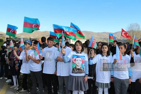 Gədəbəydə Zəfər Günü münasibətilə bayram konserti olub