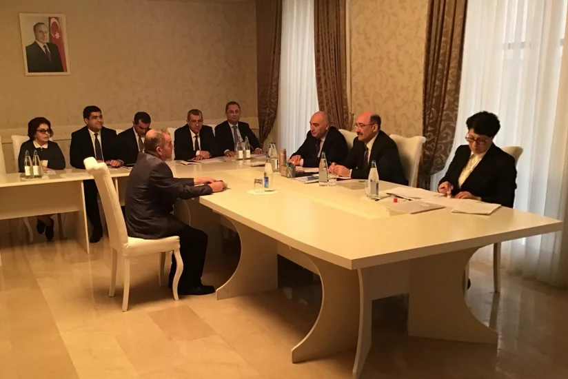 Əbülfəs Qarayev Cəlilabadda vətəndaşları qəbul edib
