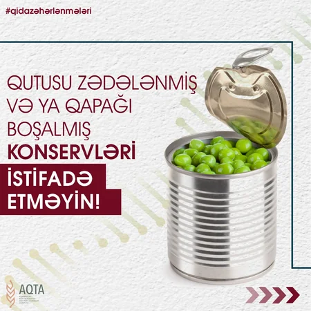 Qida zəhərlənmələrindən qorunmaq üçün AQTA-dan zəruri tövsiyələr