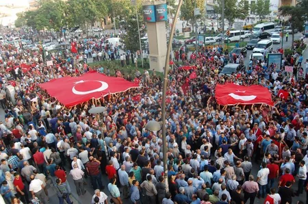 İstanbulda “Zülmə lənət, Qüdsə dəstək!” mitinqi keçirilib - YENİLƏNİB