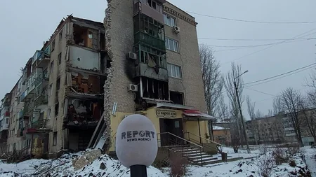 Фоторепортаж из Бахмута, где идут тяжелые бои