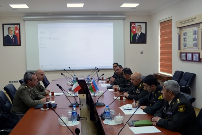 Azərbaycanın və İtaliyanın Müdafiə nazirliklərinin mülki-hərbi əməkdaşlıq üzrə ekspertləri arasında görüş keçirilib