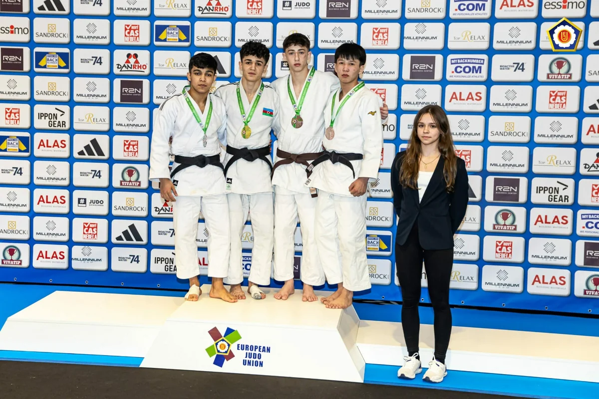 Azərbaycan cüdoçuları Avropa Kubokunun ilk günündə 6 medal qazanıblar