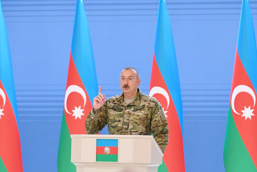 İlham Əliyev: Azərbaycan öz ərazi bütövlüyünü, tarixi ədaləti, beynəlxalq hüququ döyüş meydanında təmin edib