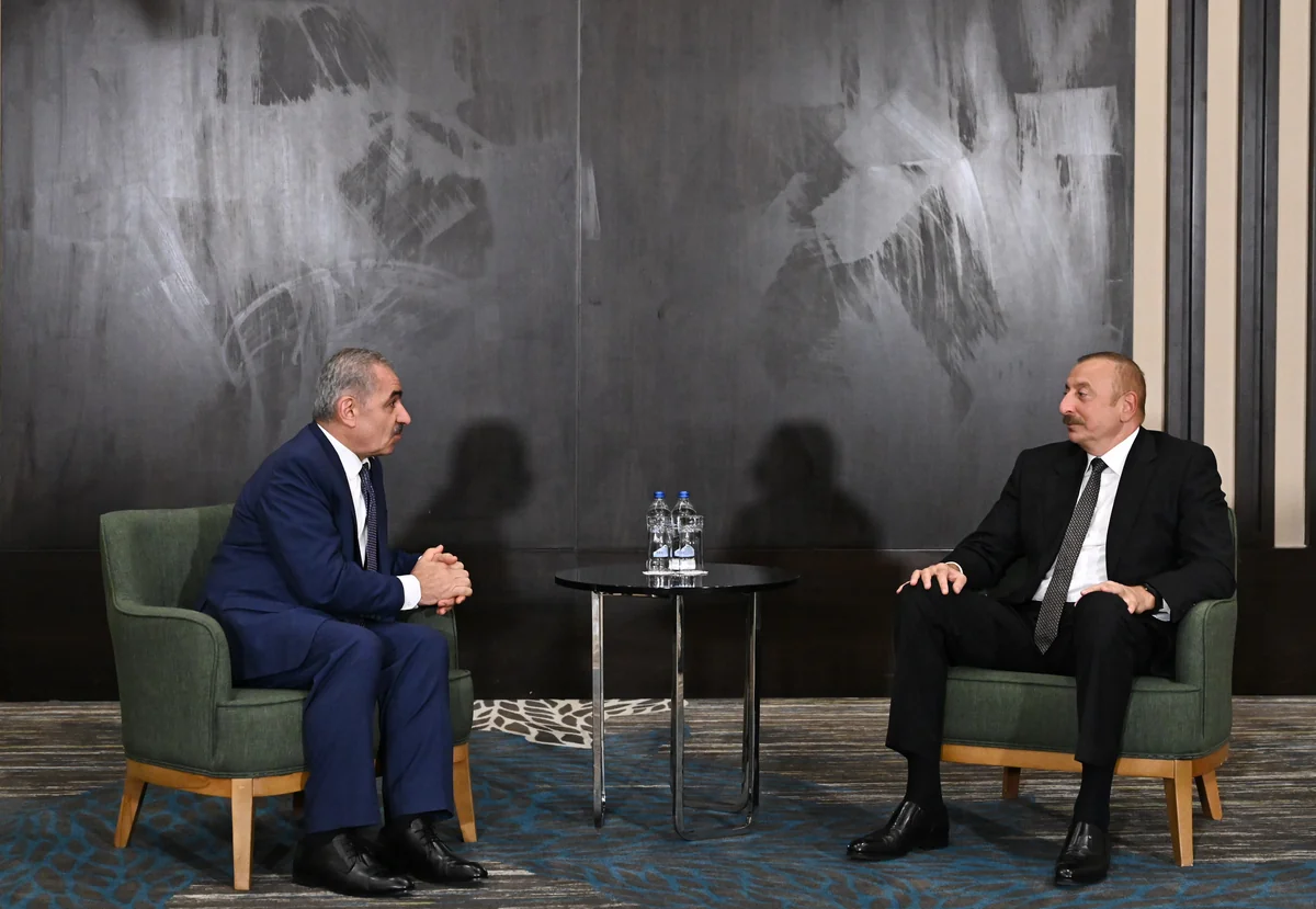 President Ilham Aliyev meets with Palestinian PM in Konya