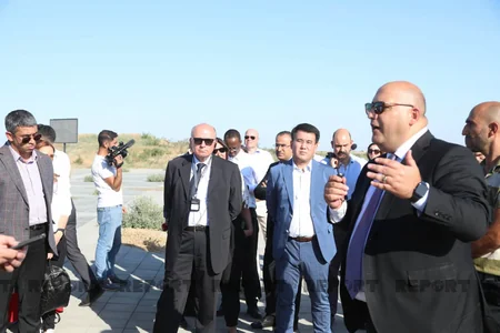 Foreign diplomats, military attaches see destruction in Azerbaijan's Fuzuli