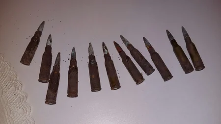 Tərtərdə bank binasında 120 ədəd patron aşkar edilib