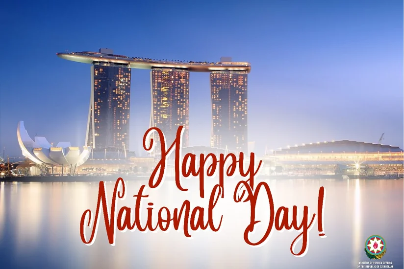 Azerbaijani Foreign Ministry congratulates Singapore