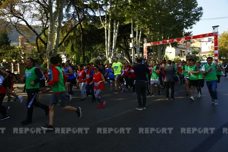 Tbilisi-Rustavi marathon dedicated to Independence Day of Azerbaijan ends