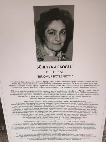 Photo exhibition of Turkey's first female lawyer of Azerbaijani origin opens