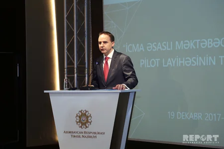 “İcma əsaslı məktəbəqədər təhsil” pilot layihəsinin təqdimatı olub