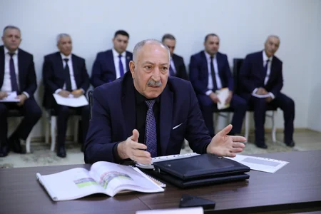 Sahib Ələkbərov Siyəzəndə vətəndaşları qəbul edib