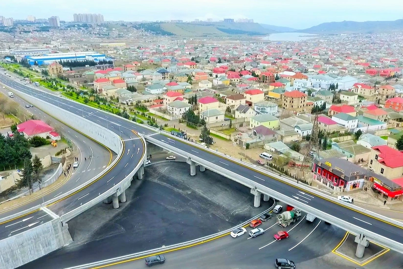 Sulutəpə dairəsində yeni yol qovşağı istifadəyə verilib