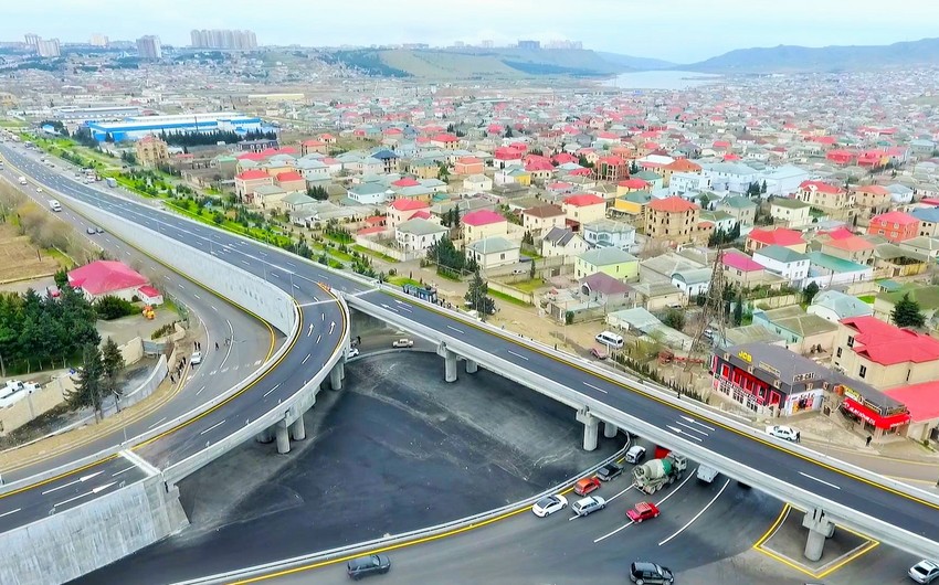 Sulutəpə dairəsində yeni yol qovşağı istifadəyə verilib