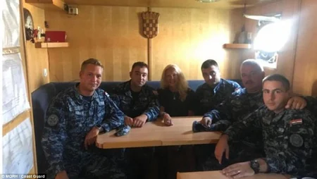 Kruiz gəmisindən suya düşən britaniyalı qadın 10 saat açıq dənizdə qalıb - FOTO - VİDEO