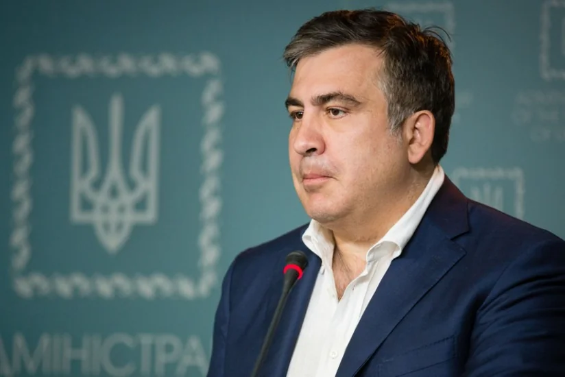 Mixeil Saakaşviliyə Kiyevdə hücum olub