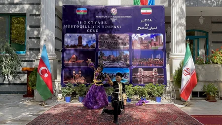 Azərbaycanın müstəqilliyinin bərpasının 30 illiyi İranda qeyd olunub