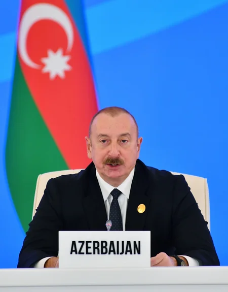 President of Azerbaijan Ilham Aliyev attends SPECA Summit - UPDATED