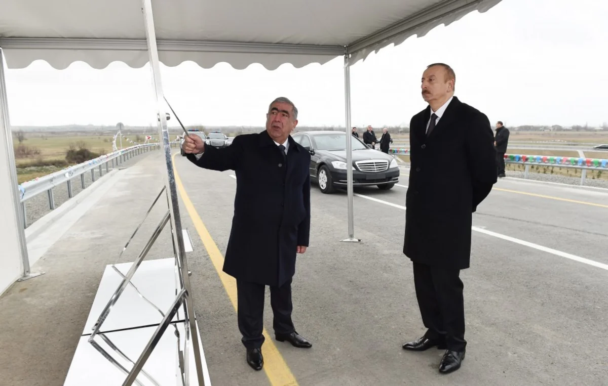 Mingəçevir-Bəhramtəpə yolunun 26 kilometrlik hissəsi istismara verilib