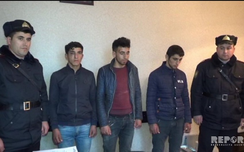 Cəlilabadda silsilə oğurluq edən dəstə üzvləri saxlanılıb