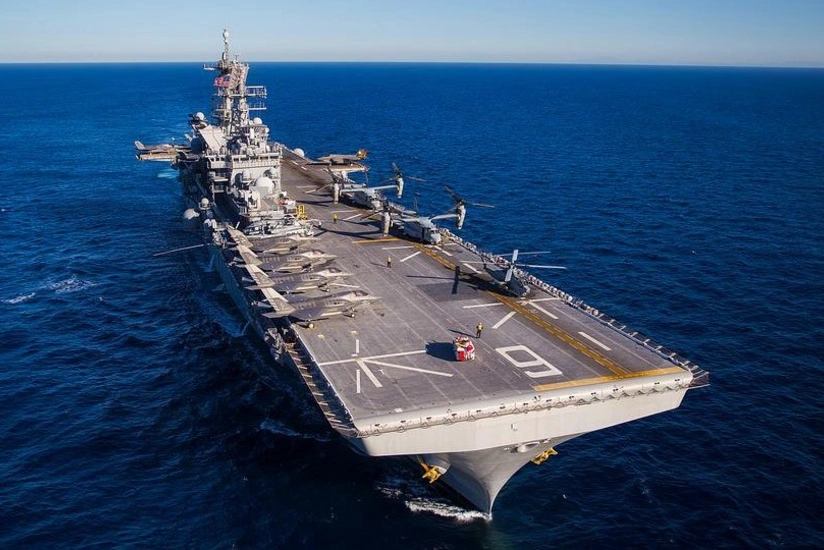 Aircraft carrier USS Dwight D. Eisenhower now in Gulf of Oman
