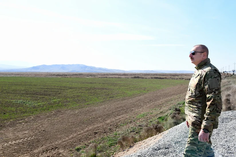 İlham Əliyev: Azərbaycan Naxçıvanla, Türkiyə ilə birləşir