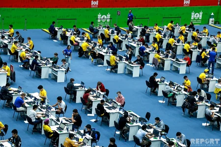 31-ci Beynəlxalq İnformatika Olimpiadasının ilk günü - FOTOLARDA