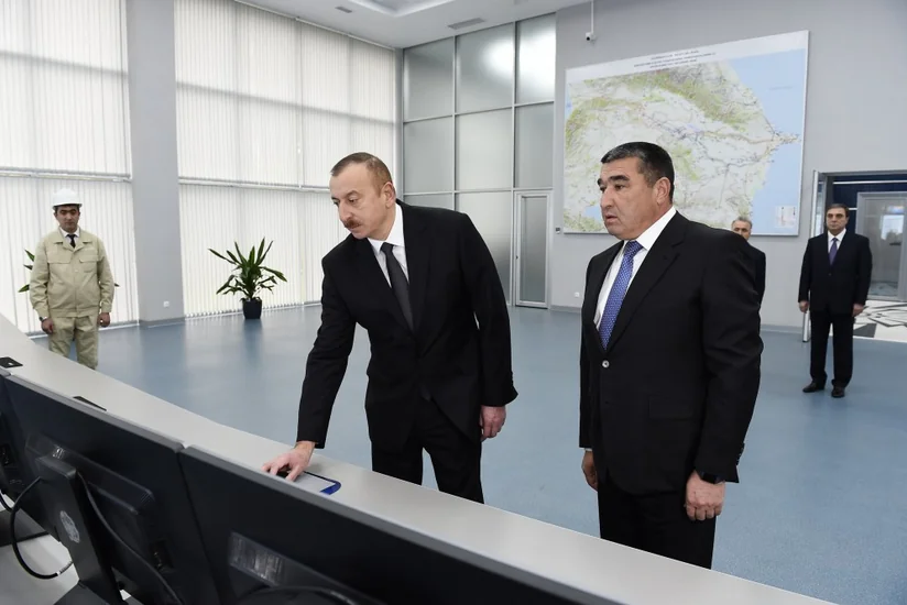 President Ilham Aliyev launches newly-renovated Mingachevir Hydroelectric Power Station
