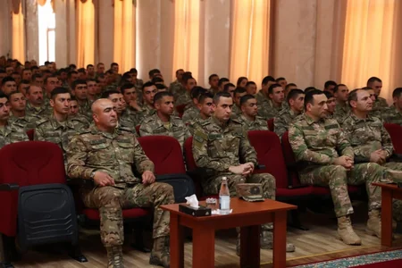 Hərbi Prokurorluq Vətən müharibəsi iştirakçıları ilə birlikdə tədbir keçirib