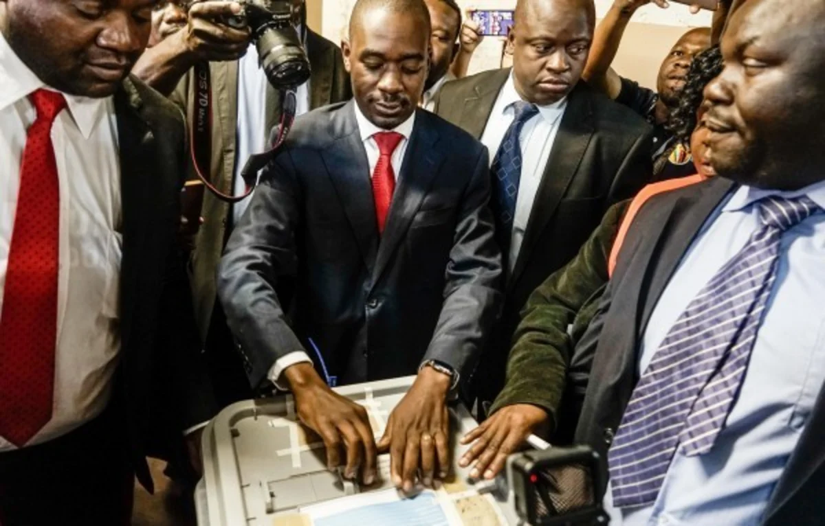 Leader of opposition declares victory in Zimbabwean presidential elections