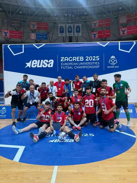 Azərbaycanlı tələbələr Avropa Universitetləri Futzal Çempionatının qalibi olub