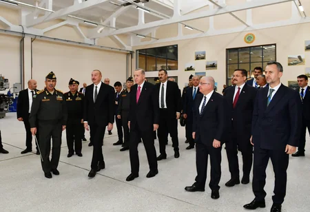 Turkish, Azerbaijani Presidents attend inauguration of Nakhchivan Restoration and Production Complex