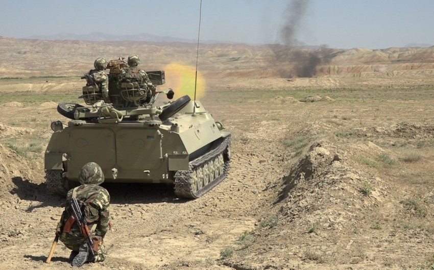 Naxçıvanda döyüş atışlı taktiki xüsusi təlimlər başlayıb