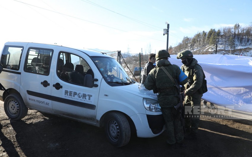 Российские миротворцы повредили автомобиль информагентства Report