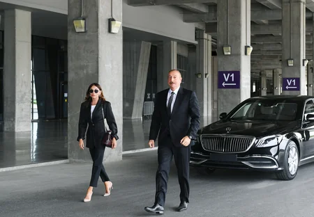 Prezident İlham Əliyev və birinci xanım Mehriban Əliyeva Qubaya səfərə gediblər