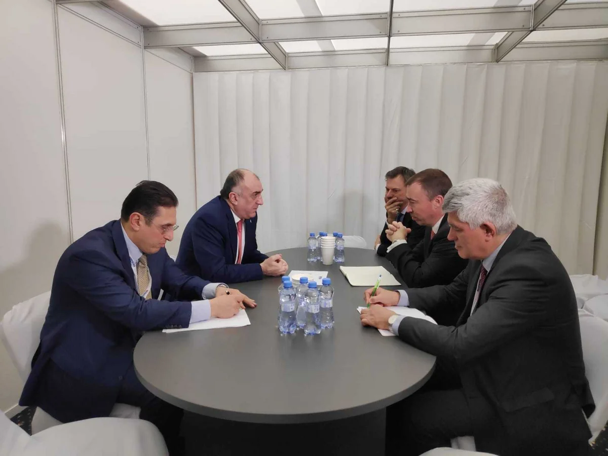 Elmar Məmmədyarov Avropa İttifaqının Cənubi Qafqaz üzrə xüsusi nümayəndəsi ilə görüşüb