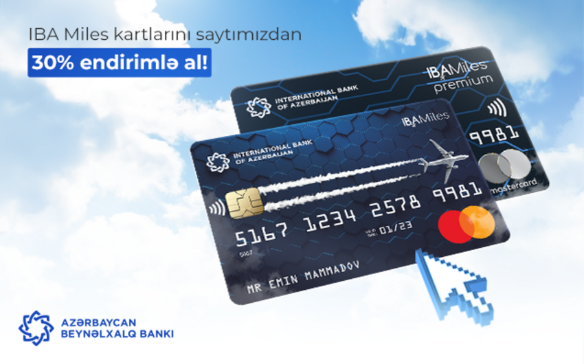 ABB endirimli IBA Miles kartları təqdim edir