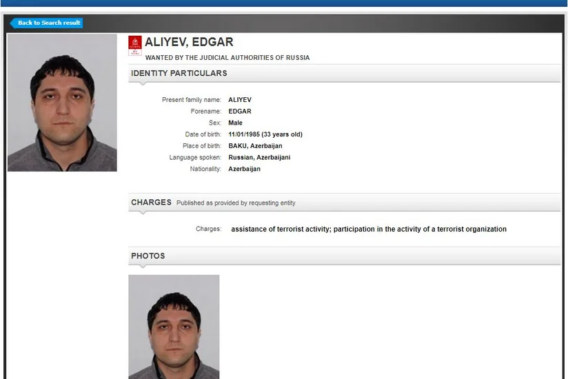 Rusiya Azərbaycan vətəndaşını “İnterpol” xətti ilə axtarışa verib