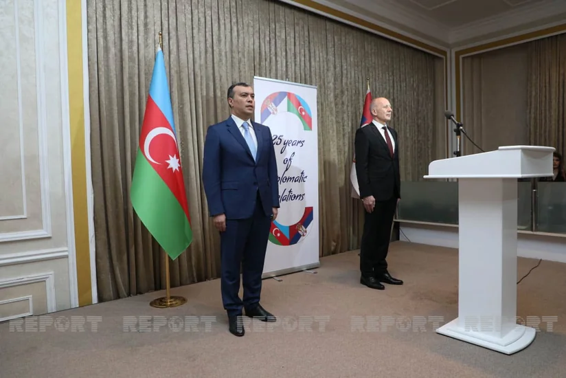 В Баку отпраздновали День государственности Сербии