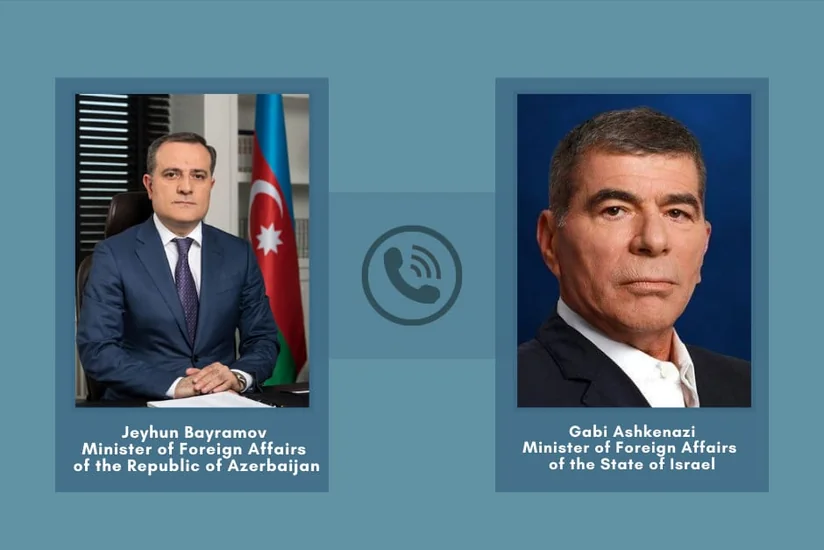Azərbaycan və İsrail XİN başçıları telefonla danışıb