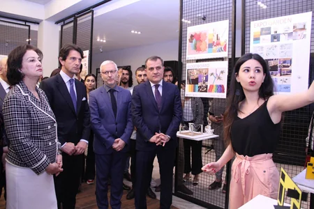 İtaliya-Azərbaycan Dizayn Mərkəzinin açılış mərasimi olub
