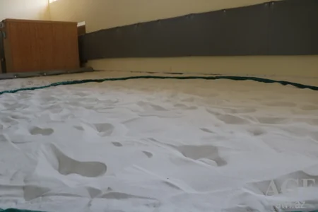 Olimpiya Mərkəzində çimərlik güləşi üzrə zal yaradılıb