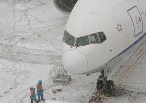 Самолет с футболистами Атлетика не смог приземлиться в Мадриде из-за снегопада и улетел обратно