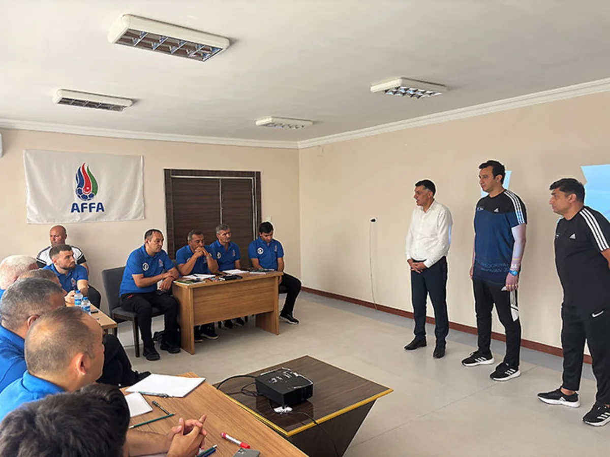 Naxçıvanda UEFA-nın C kateqoriyası üzrə kurs keçirilir