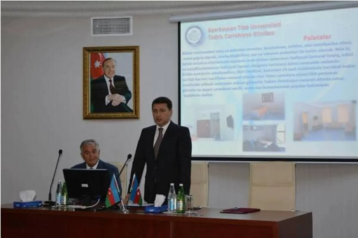 ATU-nun Tədris Cərrahiyyə Klinikasına yeni direktor təyin olunub - FOTO