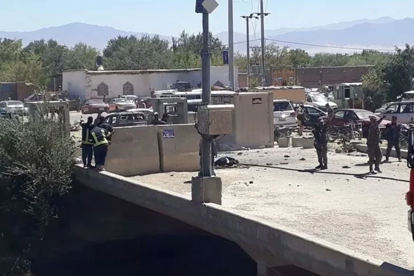 Explosion targets Afghan president’s rally, 24 killed