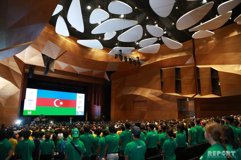 31-ci Beynəlxalq İnformatika Olimpiadasının açılış mərasimi keçirilib - FOTO