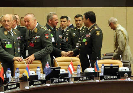 Nəcməddin Sadıkov Brüsseldə bir sıra görüşlər keçirib