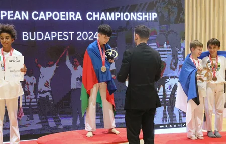 Azərbaycanın kapoeyra komandası Avropa çempionatında 11 medal qazanıb